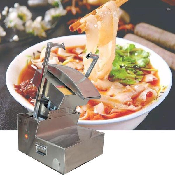 

electric noodle makers selling double knife beef blade bevel noodles making machine1