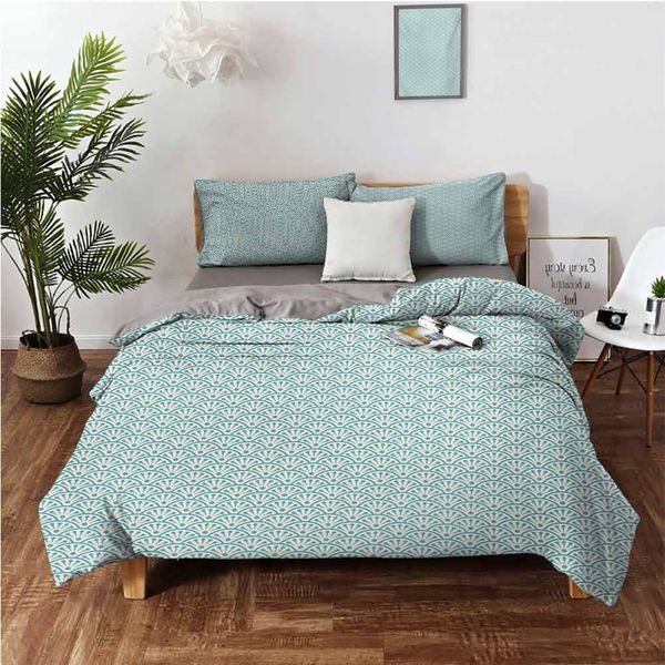 

traditional artistic design conceptual artwork sea inspired waves retro floralbedding 3-piece set