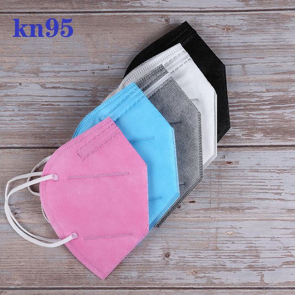 

factory filter k95 95% colorful masks ffp2 activated carbon breathing respirator valve 6 layer face mask individual packbhnq