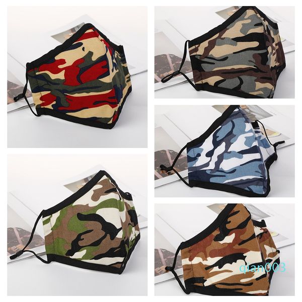 

respirator camouflage adjustable earloop anti mask dust mouth muffle washable reusable camo face masks cca12373 12outletbcss