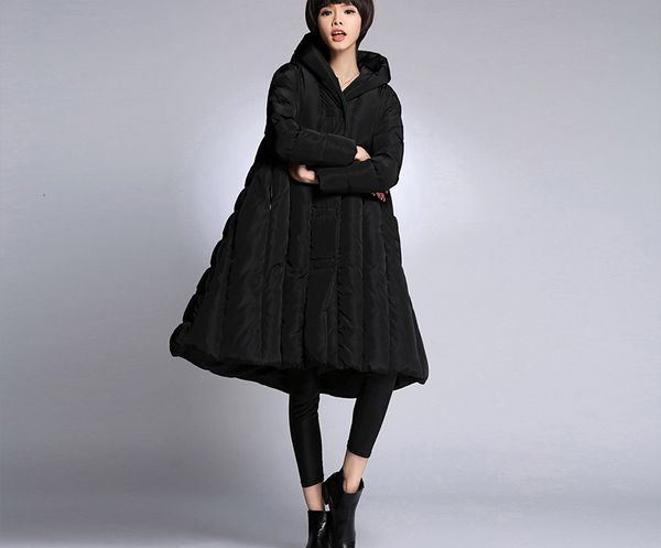 

womens winter thick down coats black navy blue army green red plus size clothes female long jackets for women winter 201104