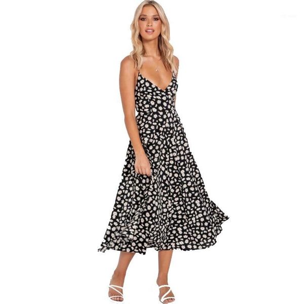 

women v-neck long dresses sling sleeveless dresses backless bow maxi party dress1, Black;gray