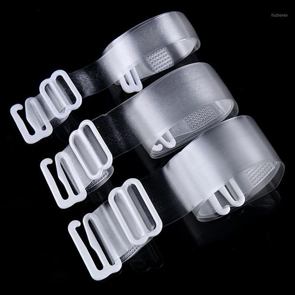 

1cm 1.5cm 1.8cm wide women elastic non slip bra strap adjustable invisible bra straps shoulder belt accessories1, Black;white