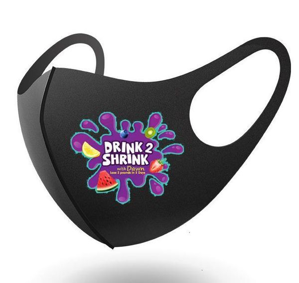

diy black custom made with anti dust face cotton mouth mask for cycling camping travel washable wkf