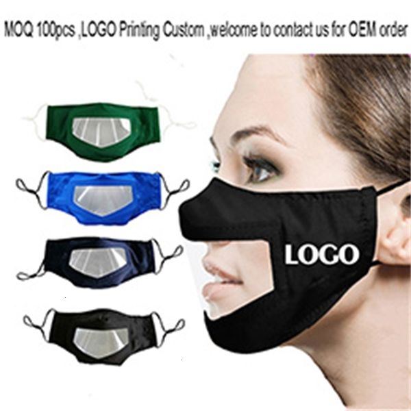 

designer face mask visible cotton mouth factory cover reusable washable masks with pet window adults deaf hard of hearin8axu