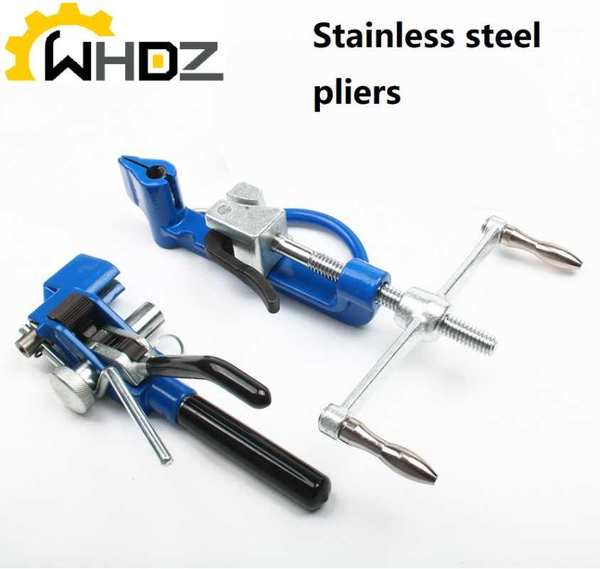 

stainless steel strapping gun belt tightening machine zipper wire clamp binding tool steel belt fastening tool pliers1