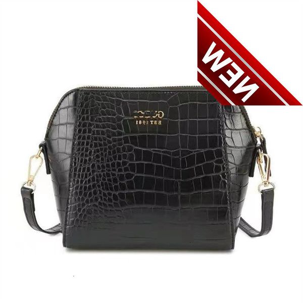 

2022 new gues & crocodile shell women's single shoulder diagonal bag