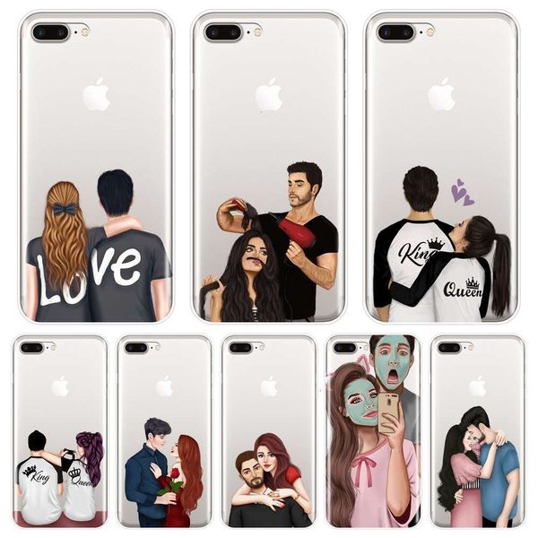 

1dwsilicone mobile phone cover, soft back cover with cartoon heart, suitable for vip x, xr, xs, max, 8, 7, 6s, 6s plus