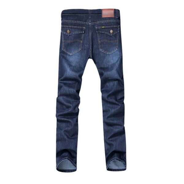

men's jeans fashion casual autumn denim cotton hip hop loose work long trousers pants m806, Blue