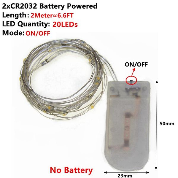 

fairy lights copper wire led string lights christmas garland indoor bedroom home wedding new year decoration battery powered q bbyoiy