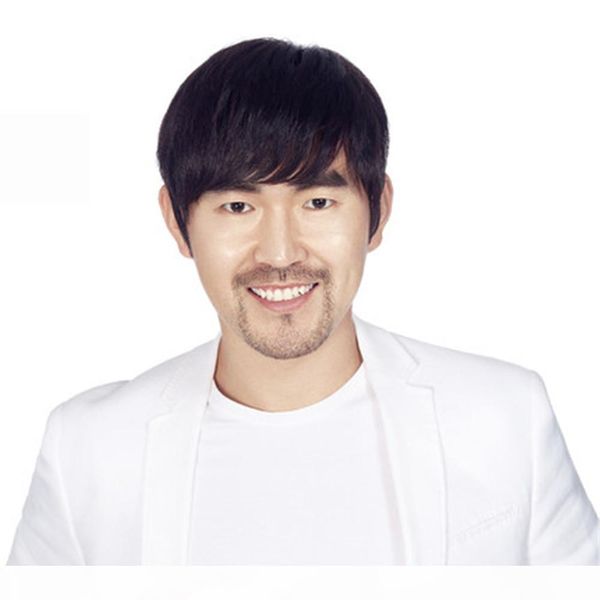 

men's replacement swiss net wig glueless brazilian human hair 100% full lace wig yaki straight full lace wig virgin with baby color 1b#, Black;brown