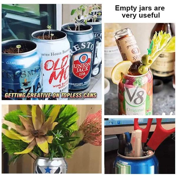 

ess can opener multi-function bottle opener can-do compact can opener easy twist release portable space-saving manual steel bbydgx