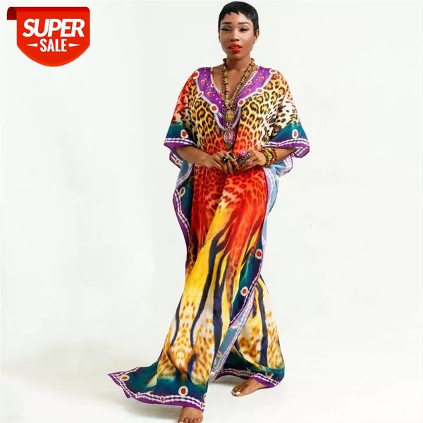 

2021 quick-drying swimwear cover-ups bohemian leopard printed summer dress cotton tunic women beach wear swim suit cover up q990 #dl21, Black;gray
