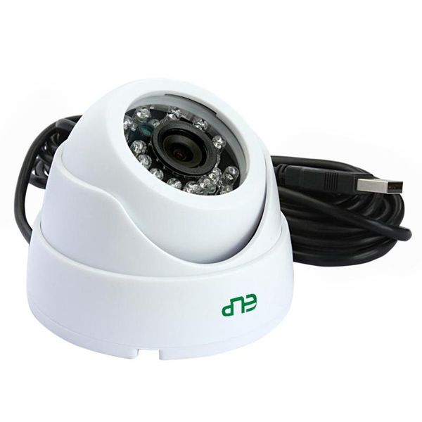 

plastic case 1.3megapixel hd mjpeg 30fps cctv security mini dome infrared ir night vision webcam camera usb 2.0 low light cam