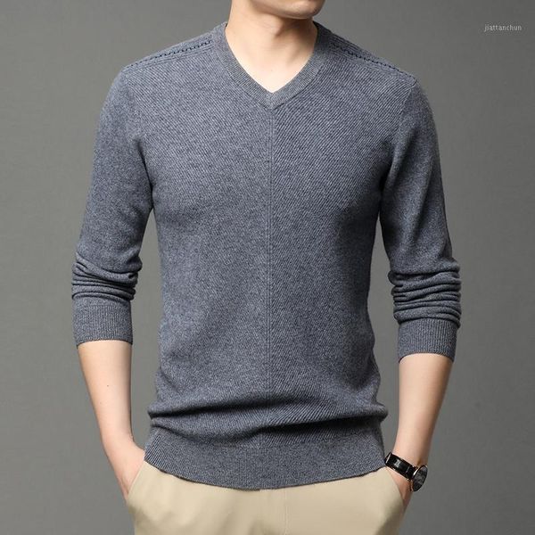 

super soft 100% cashmere sweater men pullover 2020 autumn winter warm classic v-neck sweaters male jumper jersey1, White;black