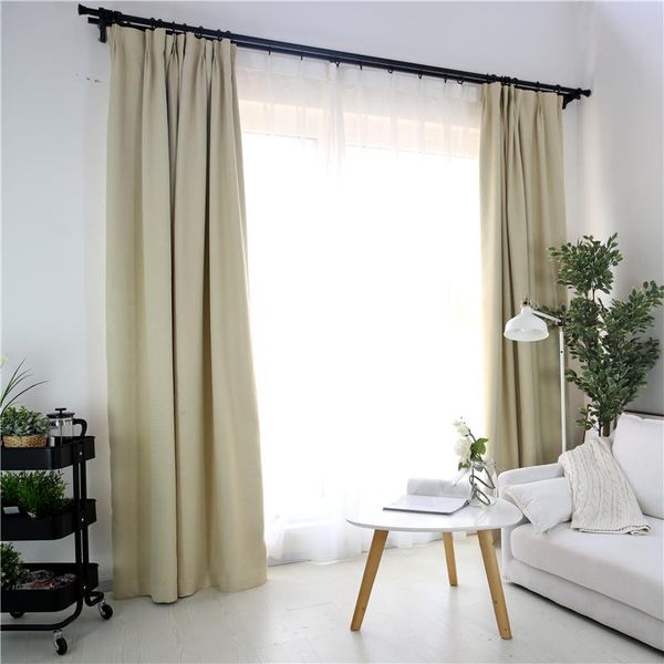 

90% dark blue window blackout curtains for bedroom solid green color curtain for living room purple curtains customized