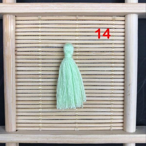 

50pcs 3cm mini cotton tassel fringe pendant diy small tassel trim earring jewelry making garments curtains sewing accessories h wmtjhb