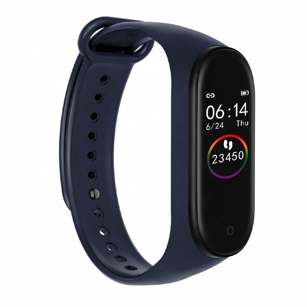 

m4 smart band fitness tracker smartwatch sport smart bracte bracte bracte rate rate rate reving monitor 0,96 дюйма здоровье умный браслет