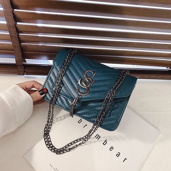 

luxury handbags fashion 2020 fashion women leather messenger shoulder for daily designer female crossbody bag lock black c1223