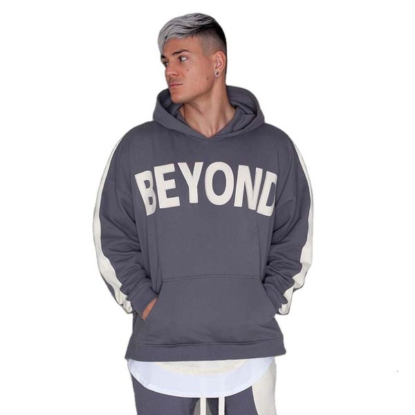 

2021 new wholesale selling mens casual oversized men's hoodies & sweatshirts koa5, Black