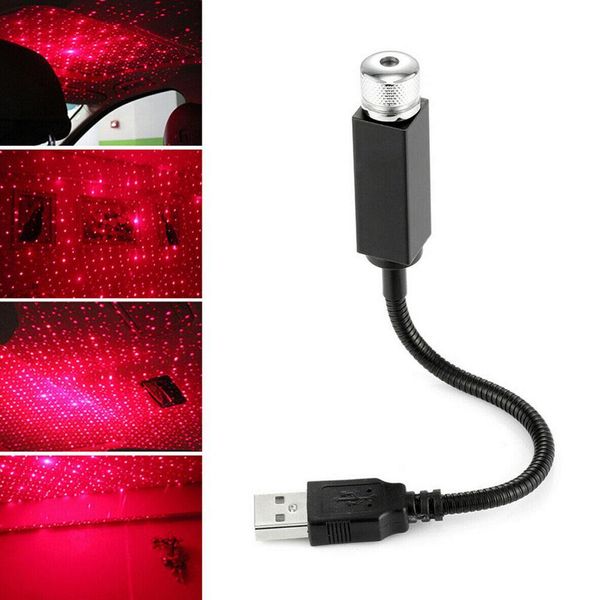 Mini LED Auto Dach Stern Nachtlicht USB Dekorative Lampe Projektor Einstellbare Atmosphäre Hause Decke Dekor Licht