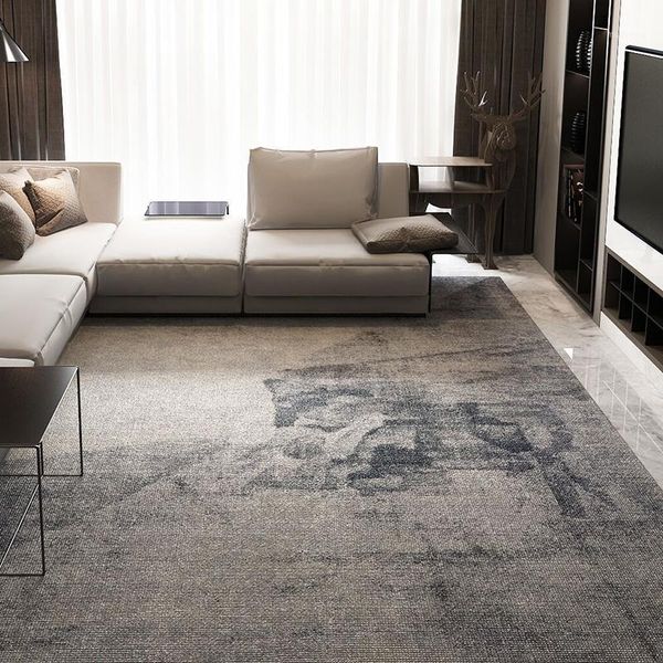 

carpets nordic grey carpet living room abstract plush bedroom home sofa coffee table mat large office study area rug modern soft1