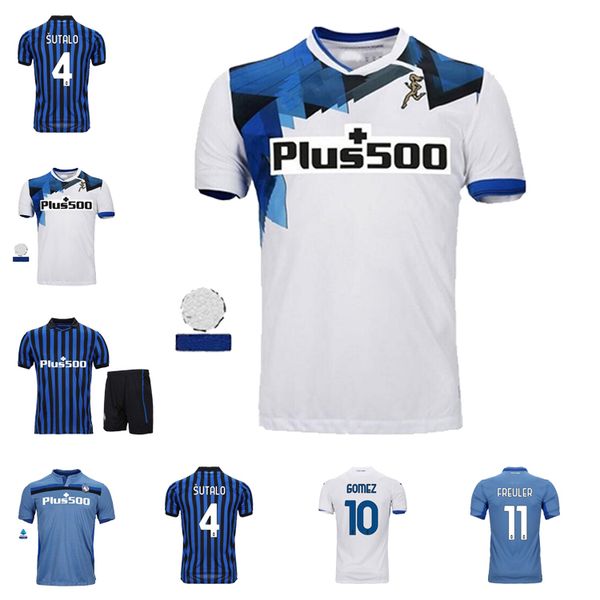 

2020 2021 atlanta b.c. home and away football shirt .muriel ilicic gomez feule, Black;yellow