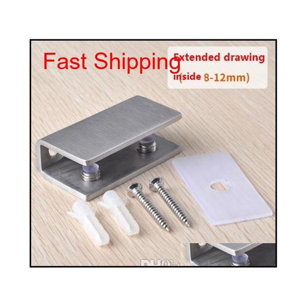 

hardware accessories shelves support brackets 304 stainless steel glass clamps for 8-12mm gl qyluko homes2011