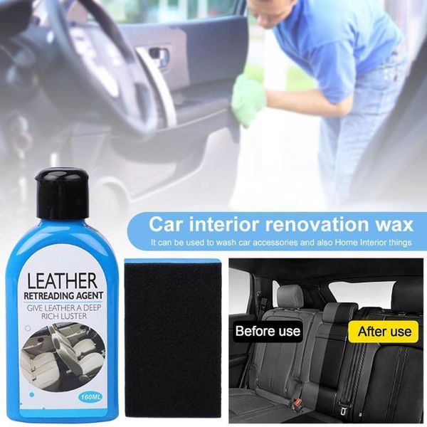 

car plastic parts retreading agent wax instrument panel wax reducing agent automotive interior renovation 160ml1