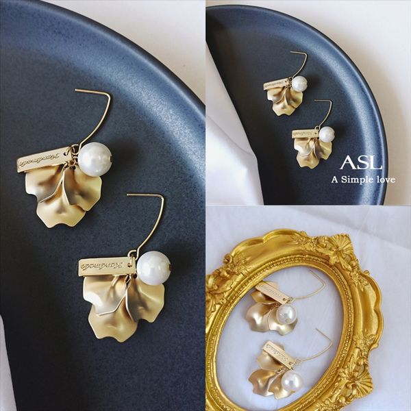 

row airsmix style stud poker earrings fashion earring nail for jewelry craft, Golden