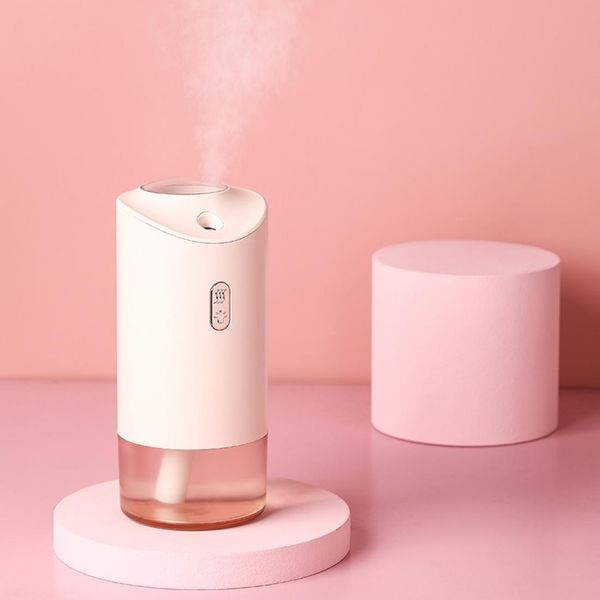 

t3 300ml car projection air humidifier essential oil diffuser nano mist sprayer air purifier with 7 color lights