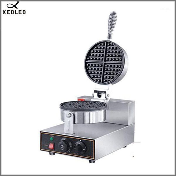

xeoleo single plate waffle make machine 220v electric crisp ice cream cone making machine waffle maker for ice cream cone 1250w1