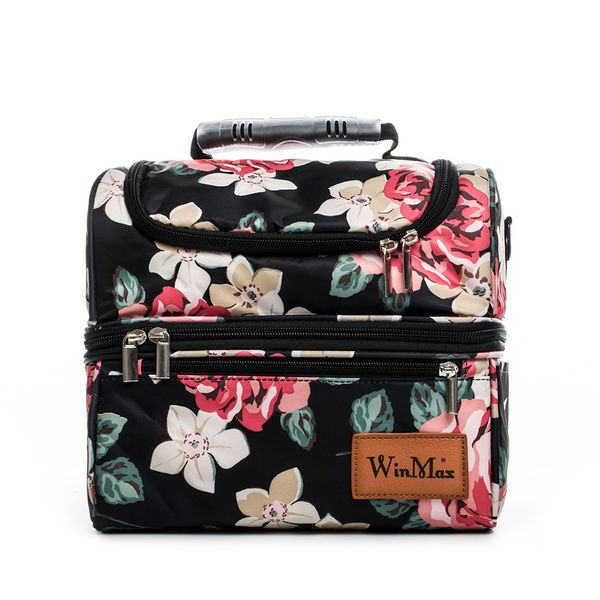 Winmax Fashion Floral Isolierte Kühlbox Thermische Lebensmittel frische Mittagessen Tasche Große für Frauen männlichen ausflug eis halten tasche bolsa termica 201015