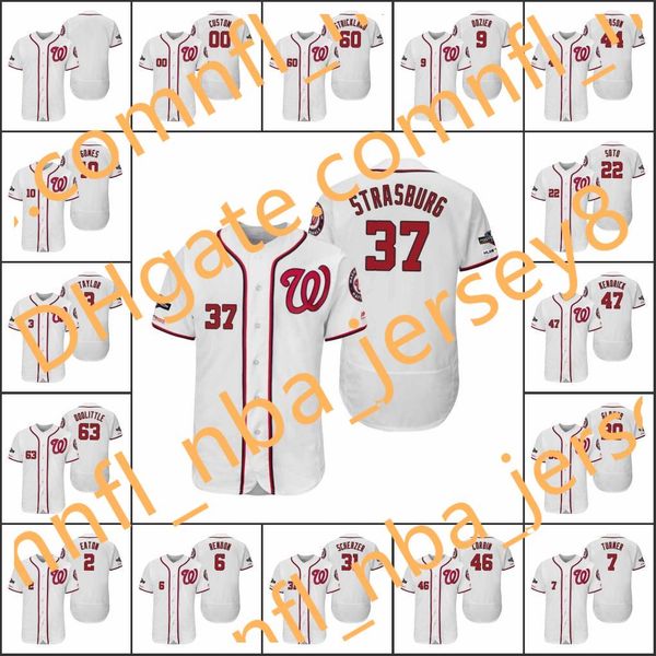 

мужчины # 22 хуан сото вашингтон 7 trea turner 31 max scherzer гражданцы женщины молодежь белое сообщение сосед base custom jersey, Blue;black