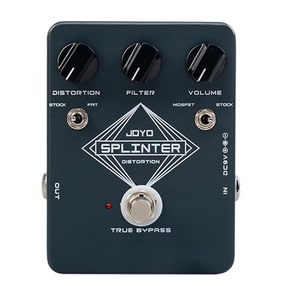 

joyo jf-21 splinter sought-after classic distortion pedal for electric pedal effect fuzz and distortion true bypass fuzz effect