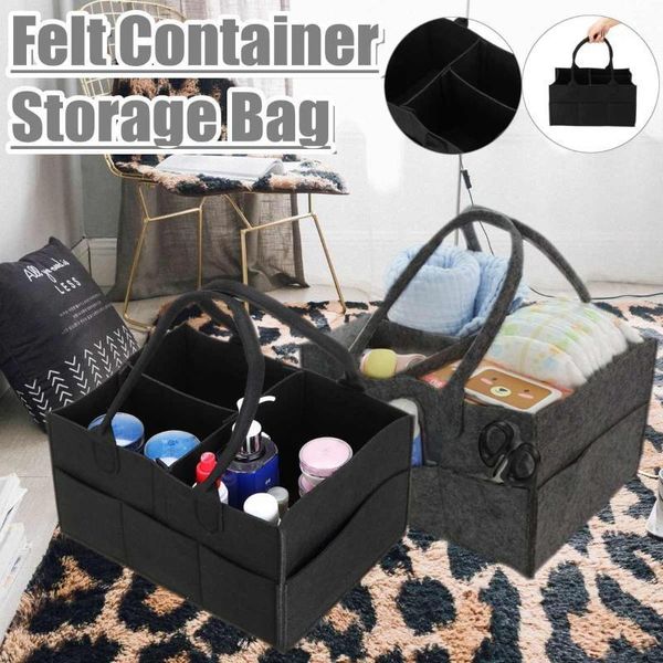 

baby diaper bag nappy changing bag portable bottle cup holder maternity travel non-woven stroller car organizer storage bins1