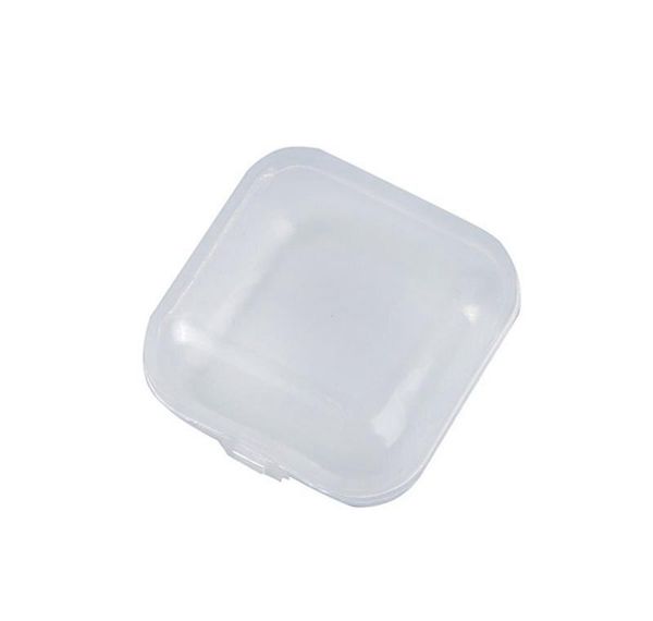 

square empty mini clear plastic storage containers box case with lids small box jewelry earplugs wmtibj lottery2010