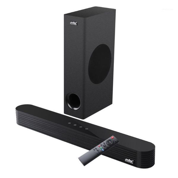 

120w soundbar home theater sound system tv bluetooth speaker support optical aux coaxial sound bar subwoofer speakers for tv1