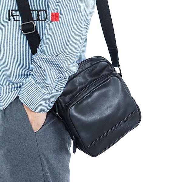 

hbp aetoo the first layer of leather shoulder bag
