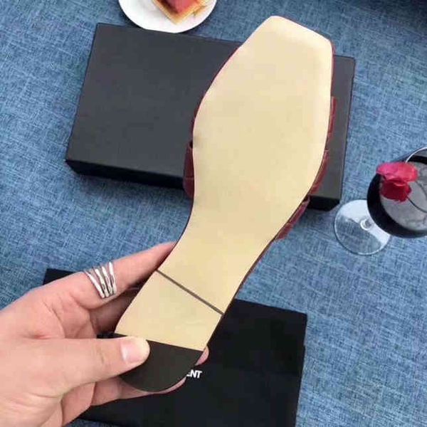 

open toe woman flat slippers fashion summer beach el bathroom leather sandals ladies rubber sole slides, Black