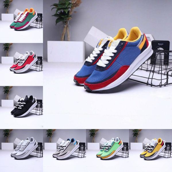 

varsity blue ldv waffle daybreak mens shoes summit white black nylon wolf grey platform women men trainers sports sneakers chaussures s65
