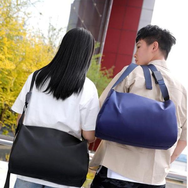 

women men travel bag handbag beach shoulder bag crossbody pu large capacity fashion couples duffel package sale