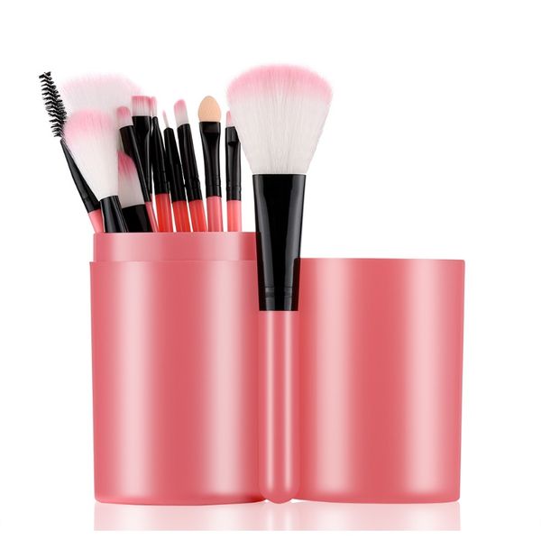 

fld 12pcs makeup brushes set foundation powder eyeshadow eyebrow eyelash make up brush kit box cosmetic beauty tool professional f wmtlej