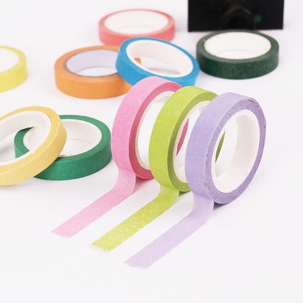 

2016 bow roll diy washi sticky paper tape masking tape self adhesive tape scrapbooking decorative scrapbook gift 10 pcs lot h