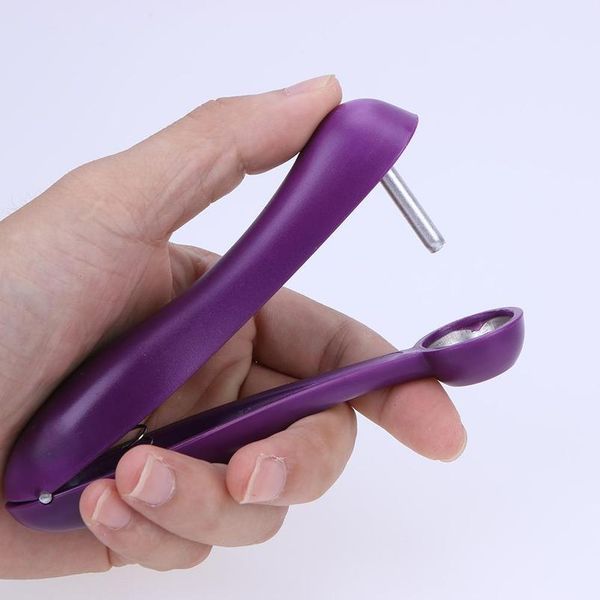 

1pc cherries pitter plastic fruits tools fast cherry seed removers stainless steel cherry gadgets useful kitch bbyehy