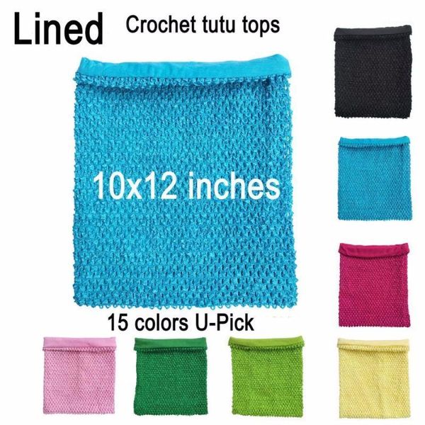 

10x12inches lined crochet tube crochet tutu for little girls pettiskirt tutu 1, Slivery;white