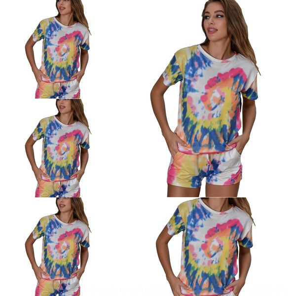 

92lgy 2020 new design of jujiafu women's tie dyeing sports casual wear casual wear leisure suit