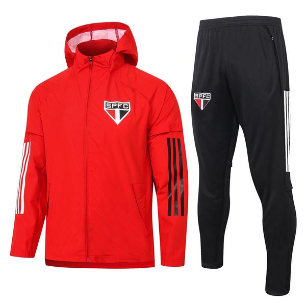 

20 21 sao paulo football jersey brenner pato pablo dani alves wome men's trench coat jacket size s, Black