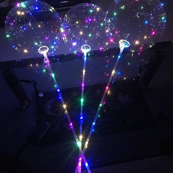 

new luminous led balloons giant bright balloon lighted up balloon toy kids birthday party wedding decorations gift