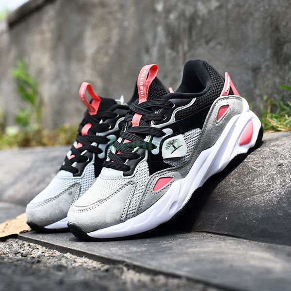 

us 8 eur 39 treeperi fashion chunky 6.0 running shoes mens black grey crimson women classic outdoor sneakers